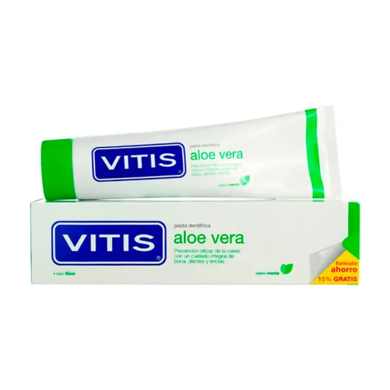 Vitis Pasta Aloe Vera Sabor Menta 150 ml