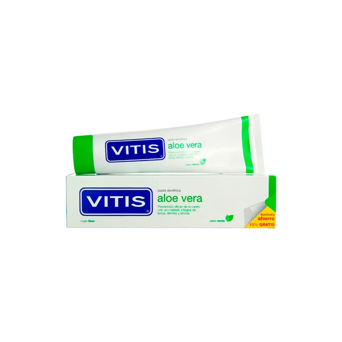 Vitis Pasta Aloe Vera Sabor Menta 150 ml