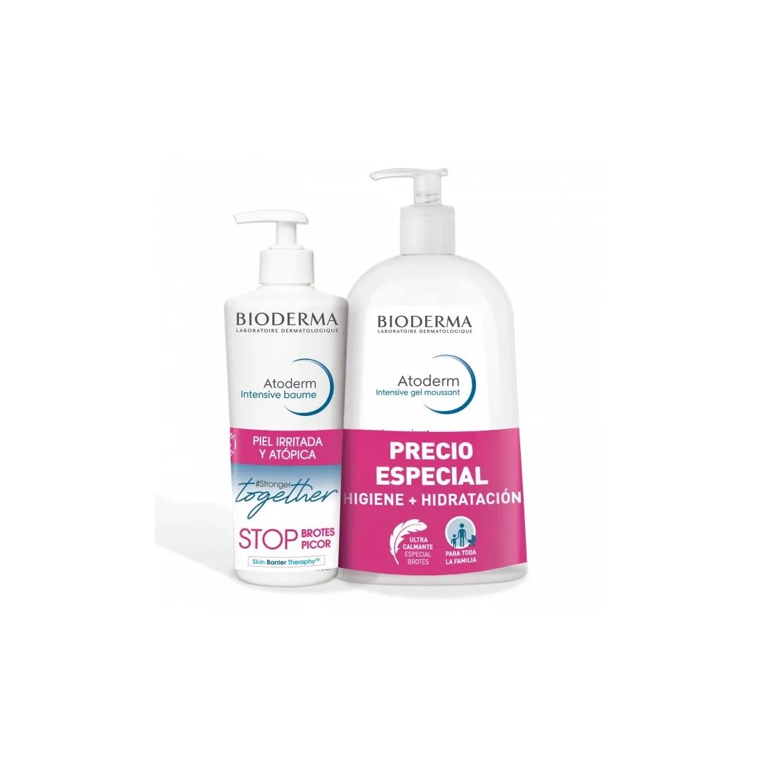 Bioderma Pack Atoderm Intensive Baume 500 Ml + Gel de Douche 1L