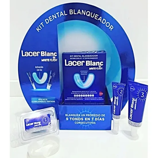 Lacer Blanc White Flash Kit Dental Blanqueador interior
