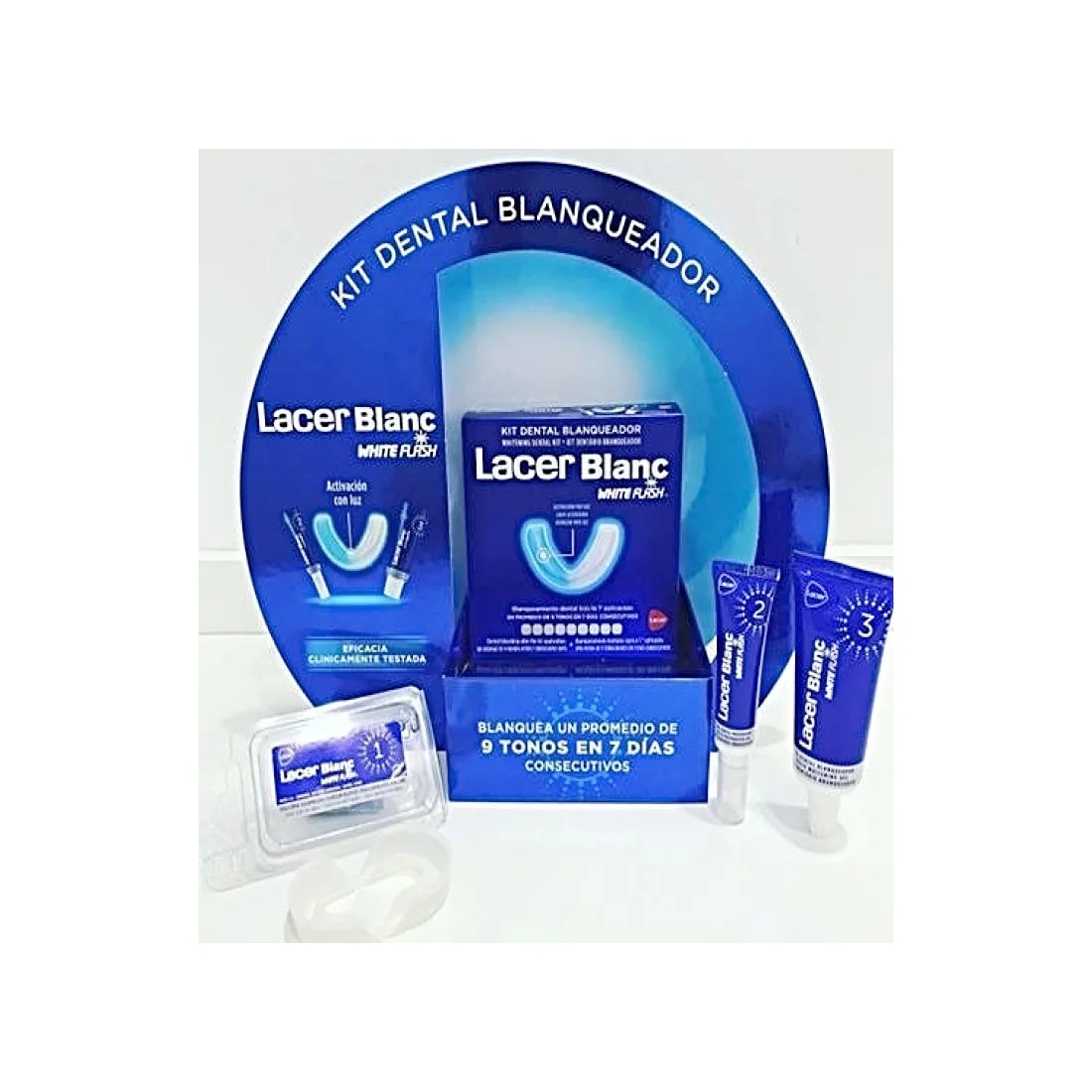 Lacer Blanc White Flash Kit Dental Blanqueador interior