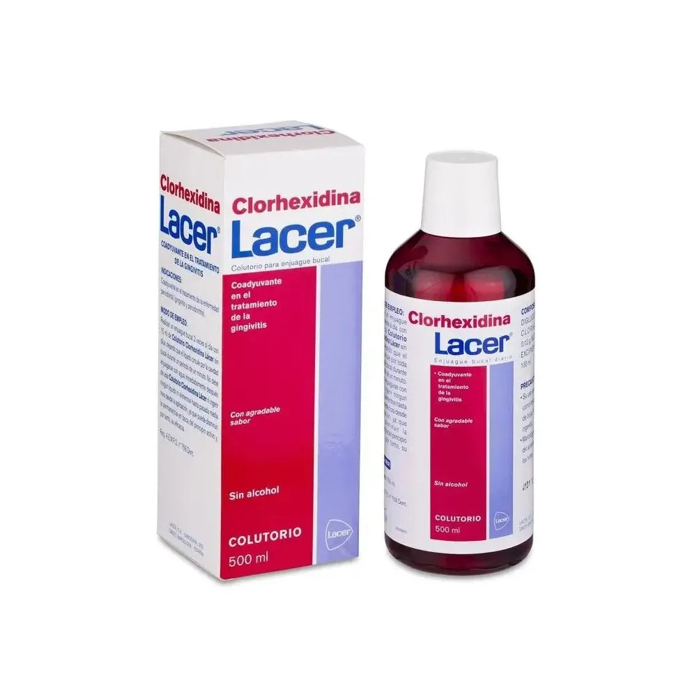 Lacer Clorhexidina 0,12% Colutorio 500 Ml