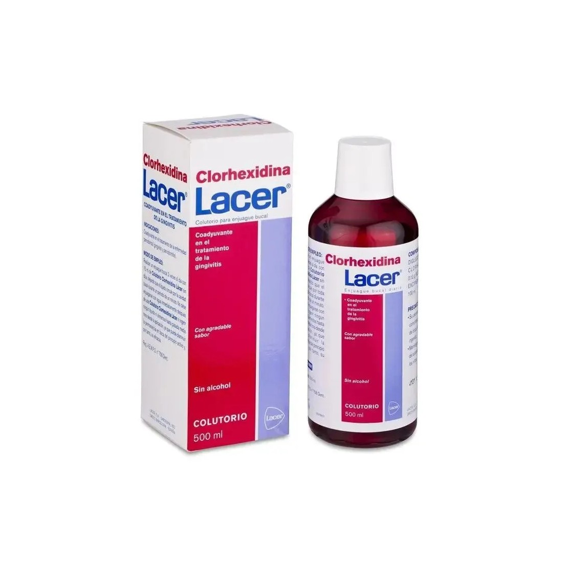 Lacer Clorhexidina 0,12% Colutorio 500 Ml