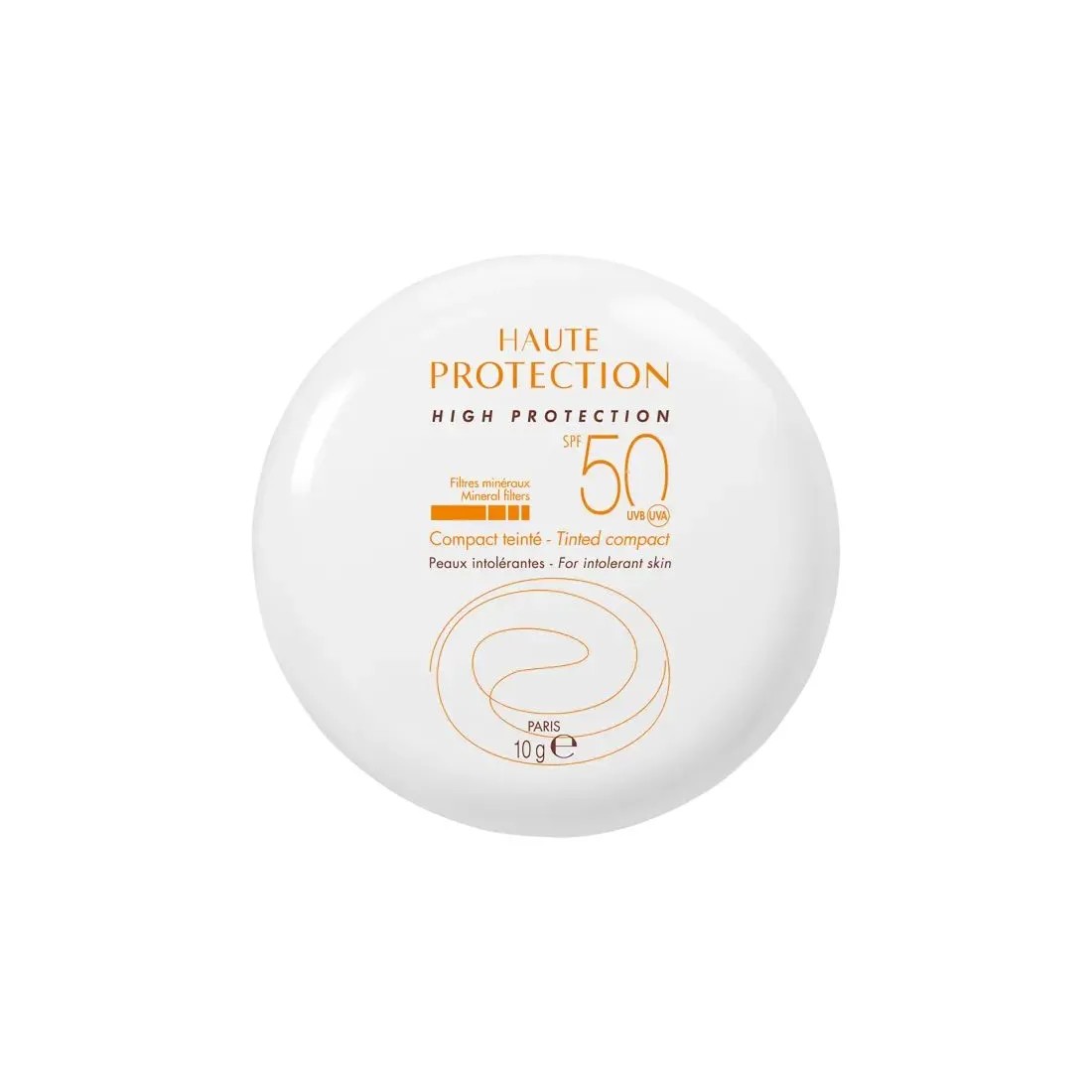 Avene Compacto Spf50 Color Dorado 10 Gr placa