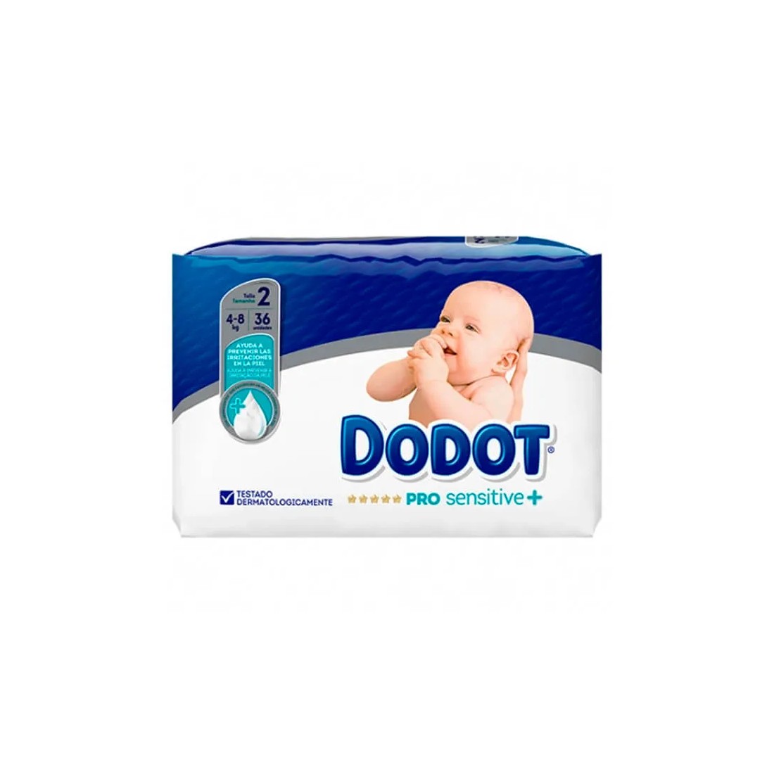 Dodot Pro Sensitive Plus Pañales T2 4-8kg 36 uds