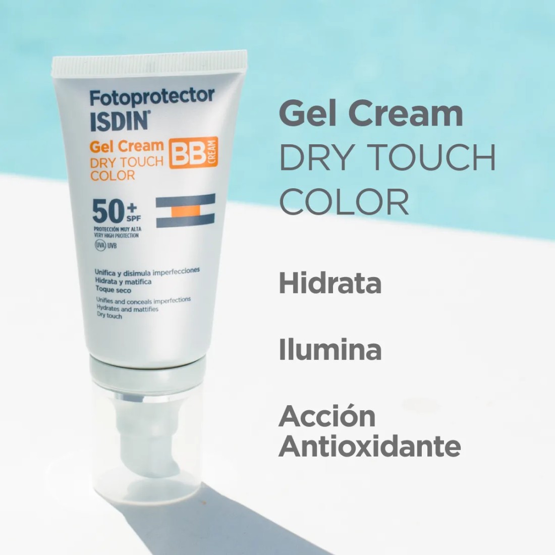 Isdin Fotoprotector Gel-Cream Dry Touch SPF50 50 Ml