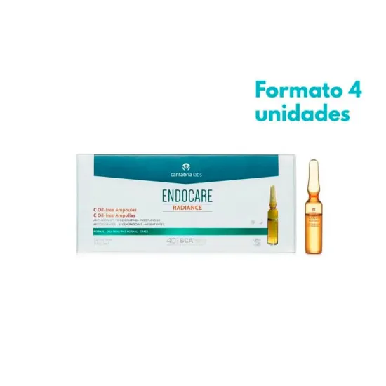 Ampollas Endocare Radiance C Oil Free 4 unidades