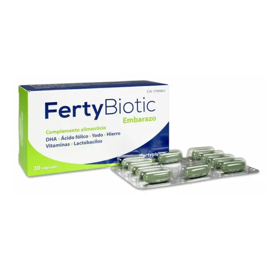 Fertybiotic Embarazo 30 Capsulas contenido