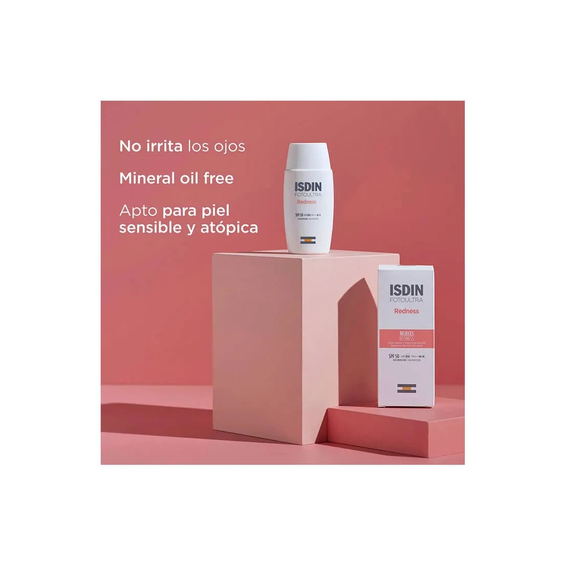 Isdin Fotoultra Redness SPF50 50 ml ventajas