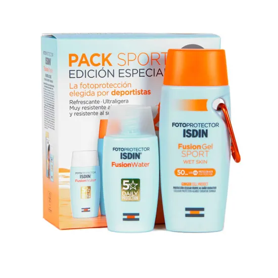 Isdin Pack Fusion Gel Sport SPF50 100 ml + Fusion Water SPF50 50ml