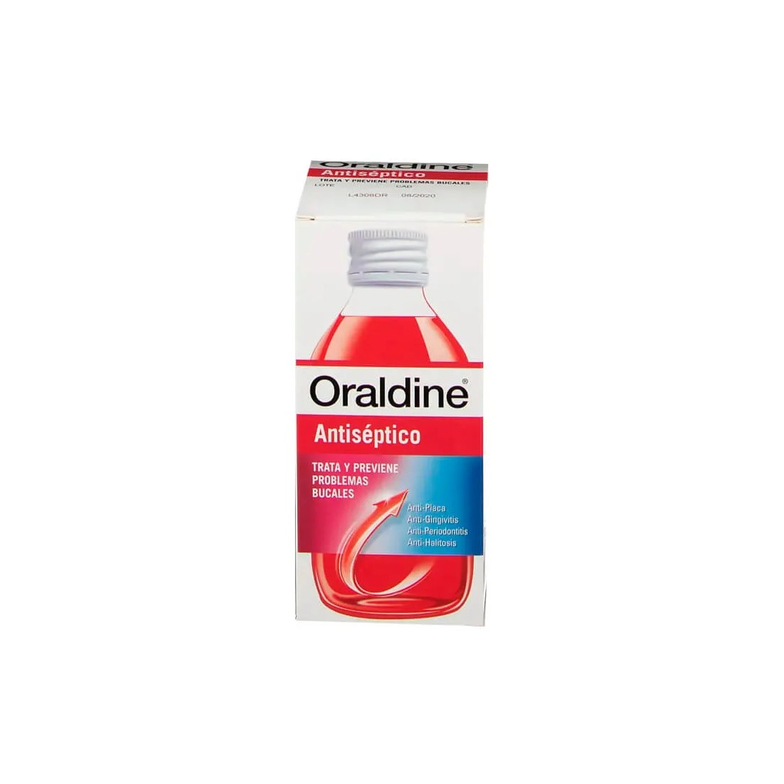 Oraldine Clasico Colutorio 200 ml antiséptico