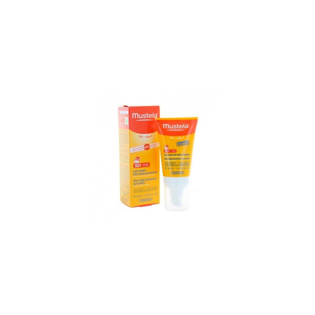 Compra Mustela Leche Solar Rostro Niños SPF50+ 40 Ml al mejor precio | Más Parafarmacia