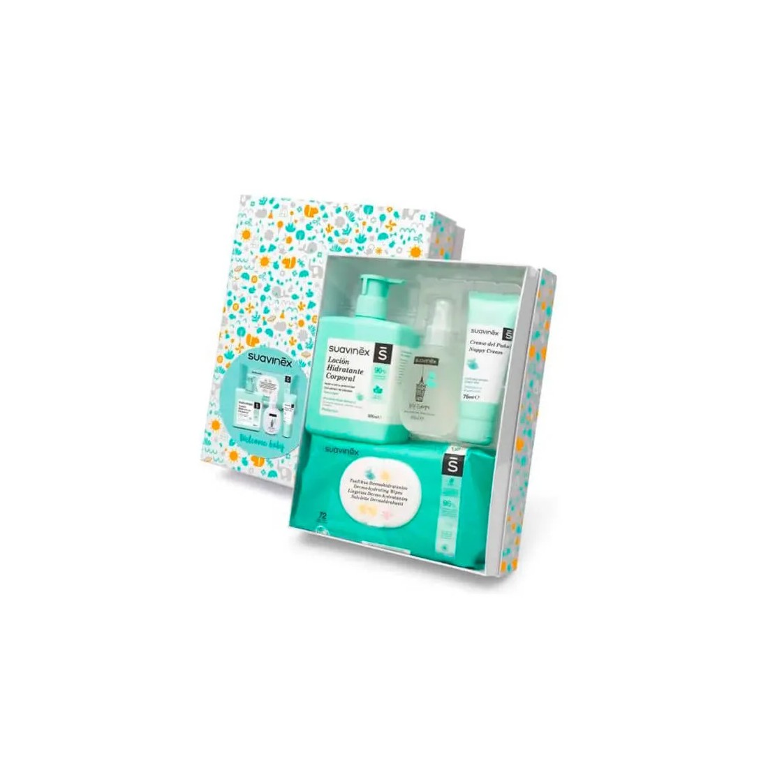 Suavinex Canastilla bebé cosmética azul