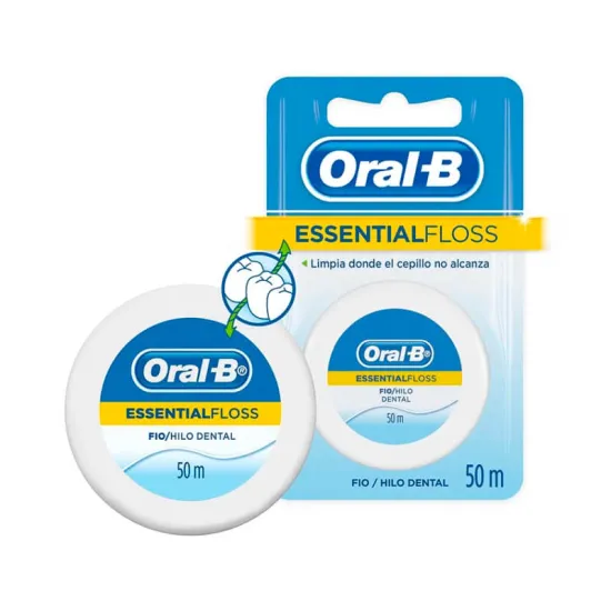 Oral B Seda Dental Essential Floss 50 M envase