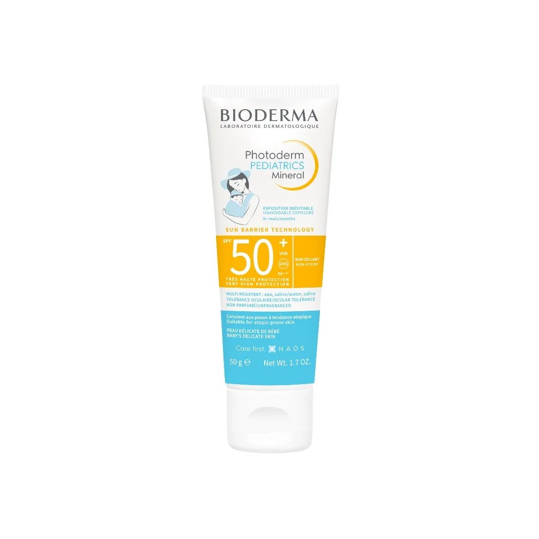Compra Bioderma Photoderm Mineral Pediatrics SPF50+ 50 Ml al mejor precio | Más Parafarmacia