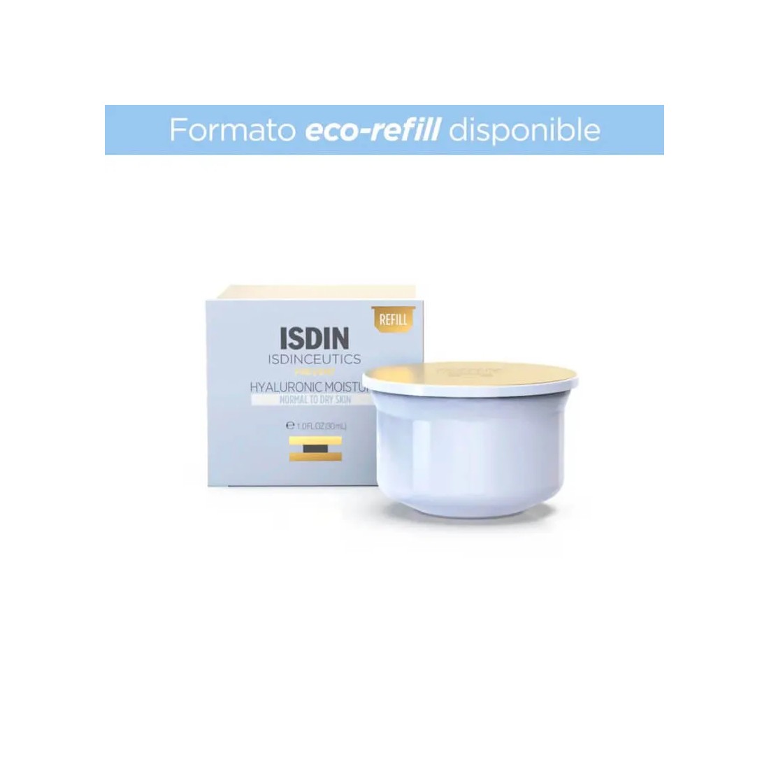 Isdin Isdinceutics hyaluronic moisture refill envase 50 gr
