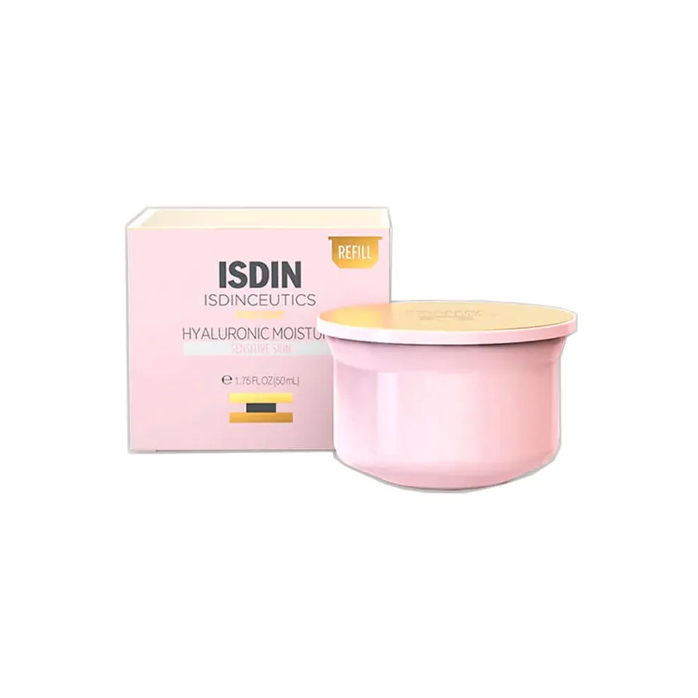 Isdin Isdinceutics Hyaluronic Moisture Sensitive Skin Refill Envase 50 gr