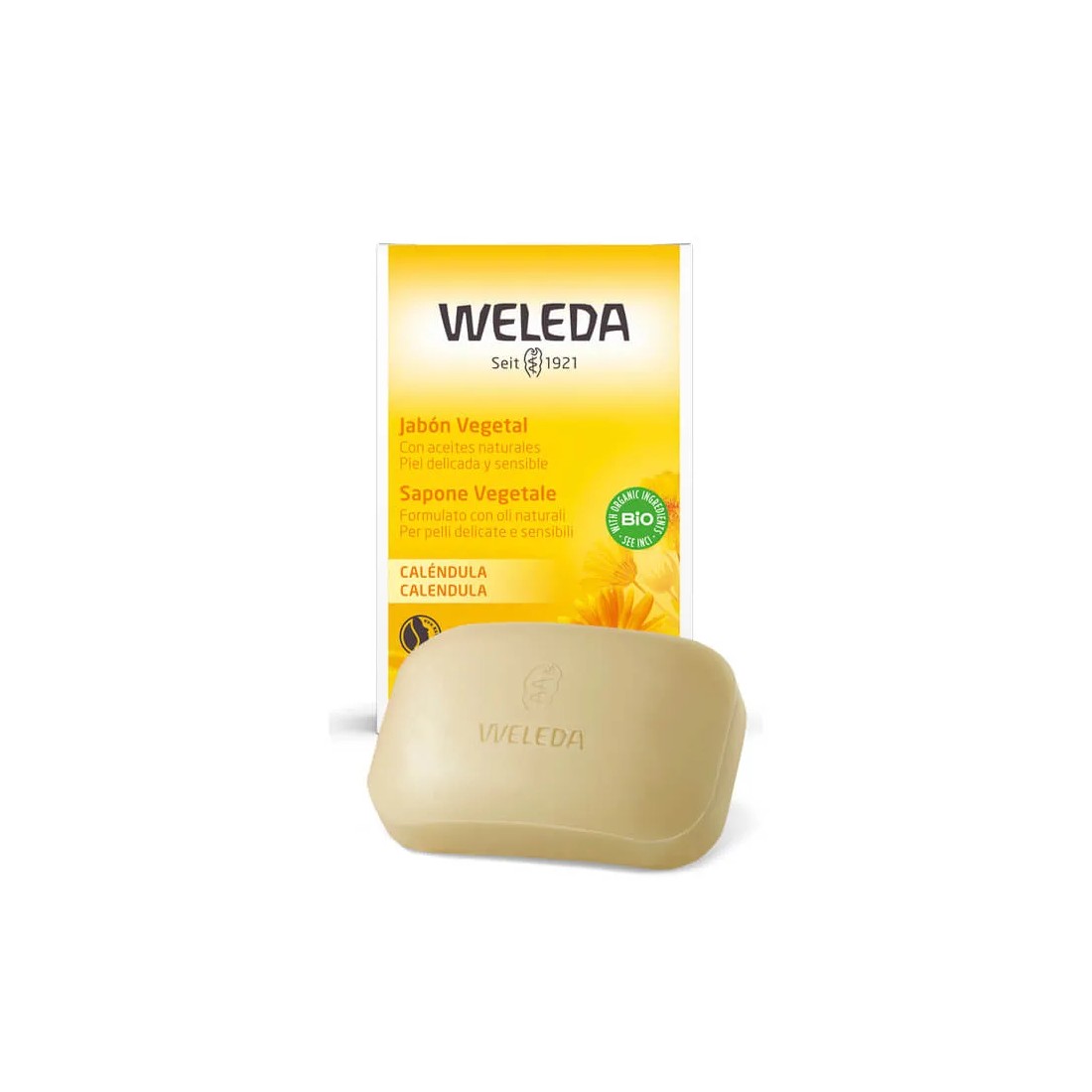 Weleda Jabón vegetal de caléndula 100 gr