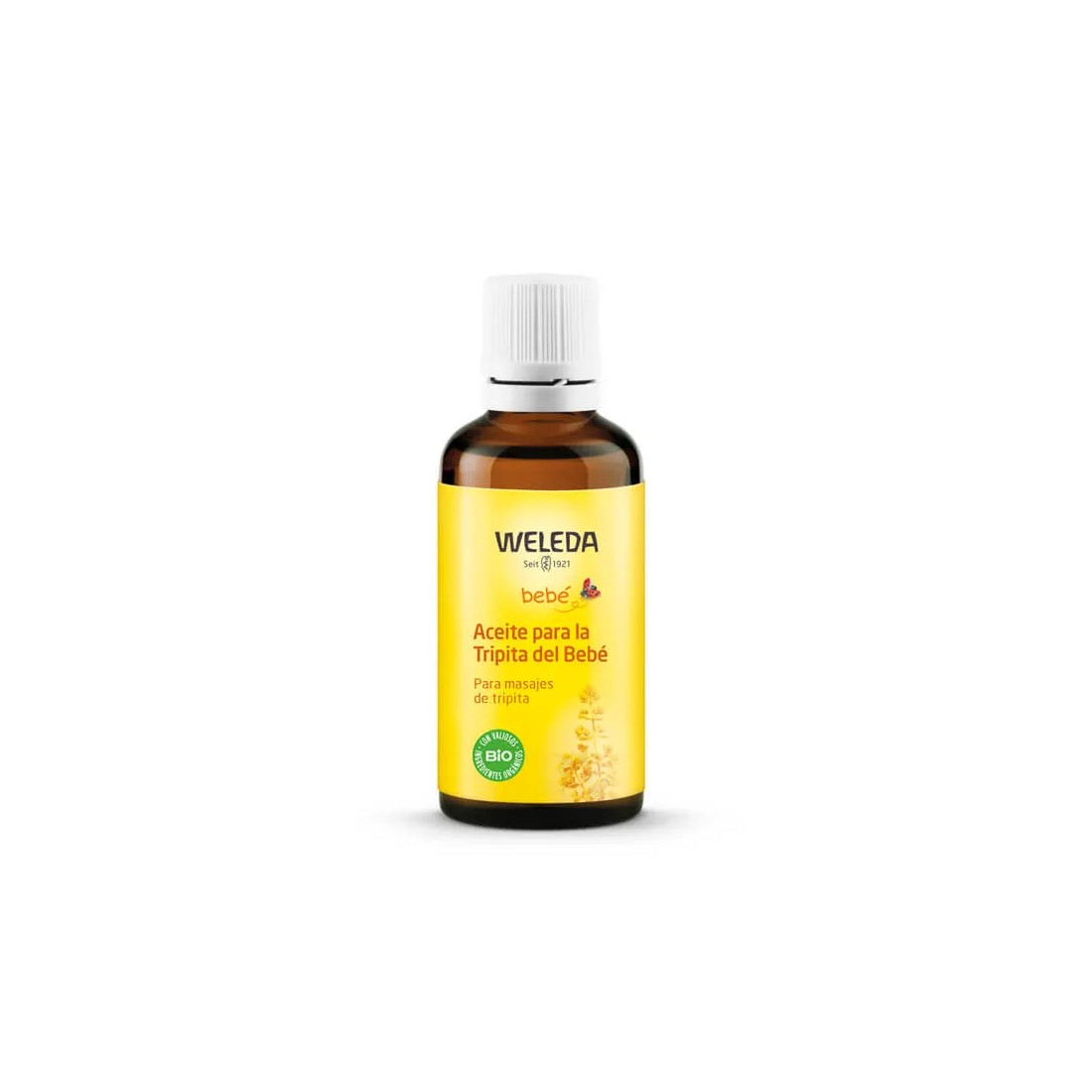 Weleda Aceite para la tripita del bebe 50 ml envase