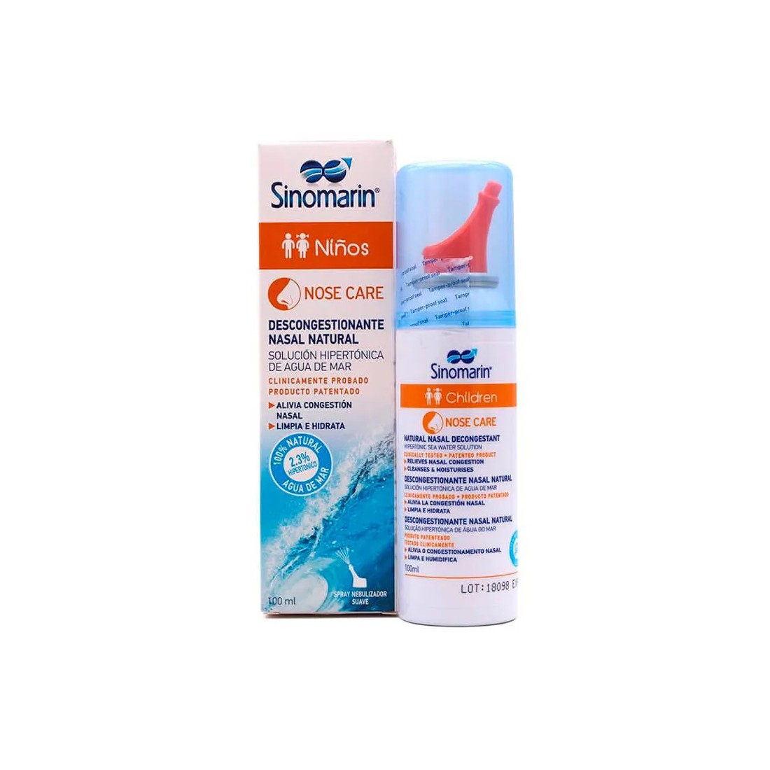 Sinomarin niños limpieza nasal 100 ml