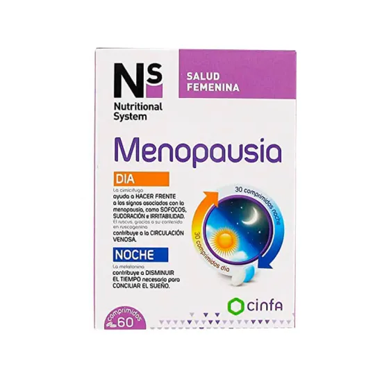 NS Menopausia 60 comprimidos envase