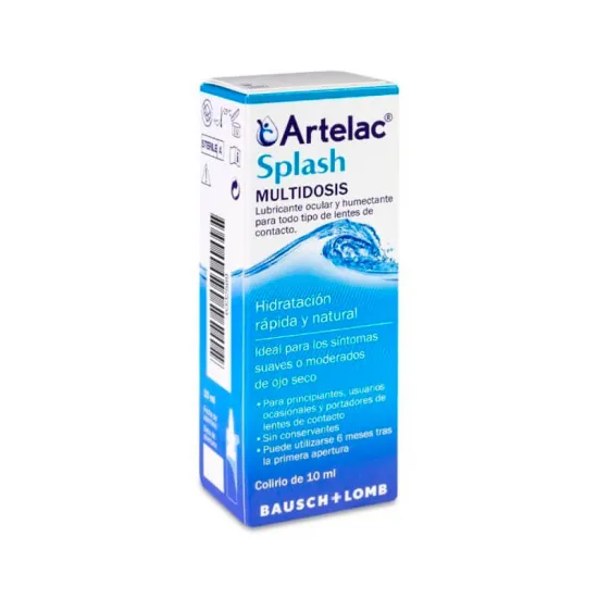 Artelac Splash multidosis 10 ml envase