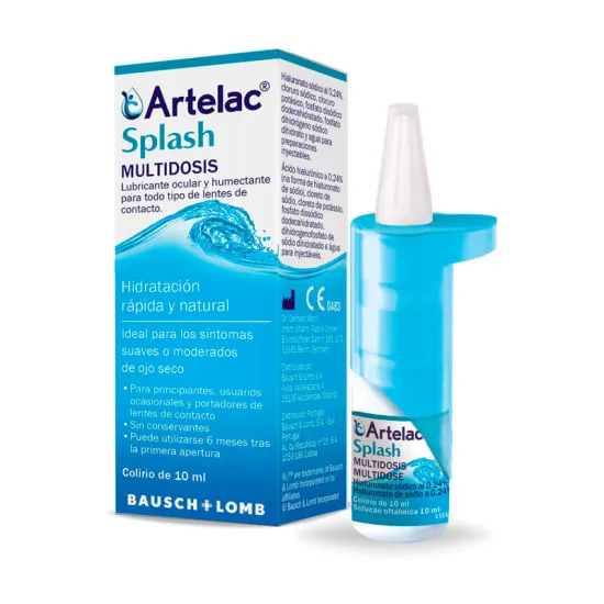 Artelac Splash multidosis 10 ml