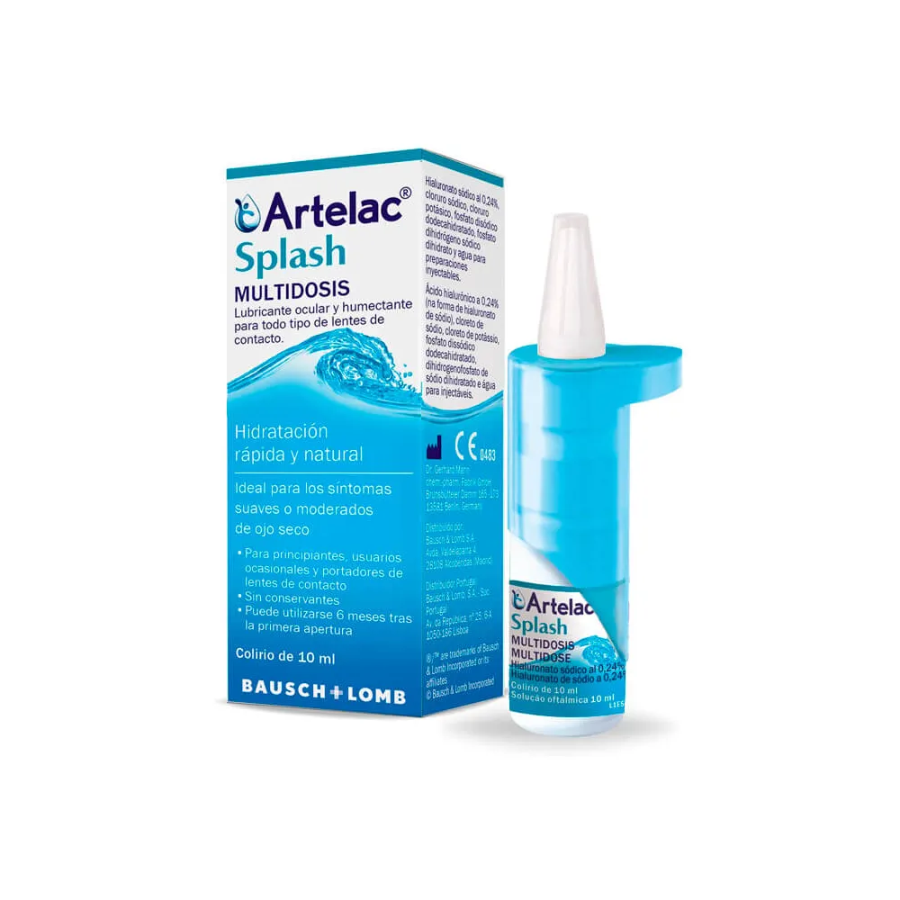Artelac Splash multidosis 10 ml