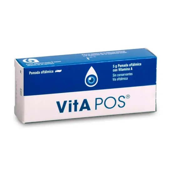 Vita-Pos pomada oftálmica 5 gr envase