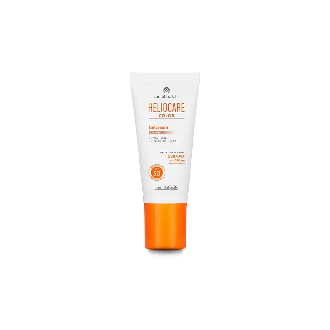 Heliocare Color Gel Cream Brown SPF 50+ 50 ml envase