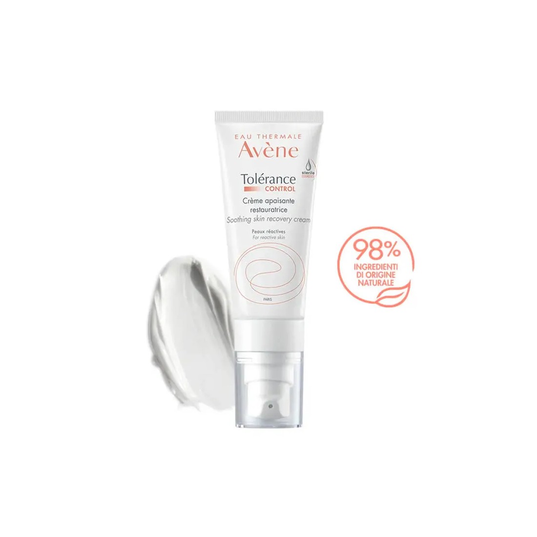 Avene Crema Tolerance control 40 ml textura