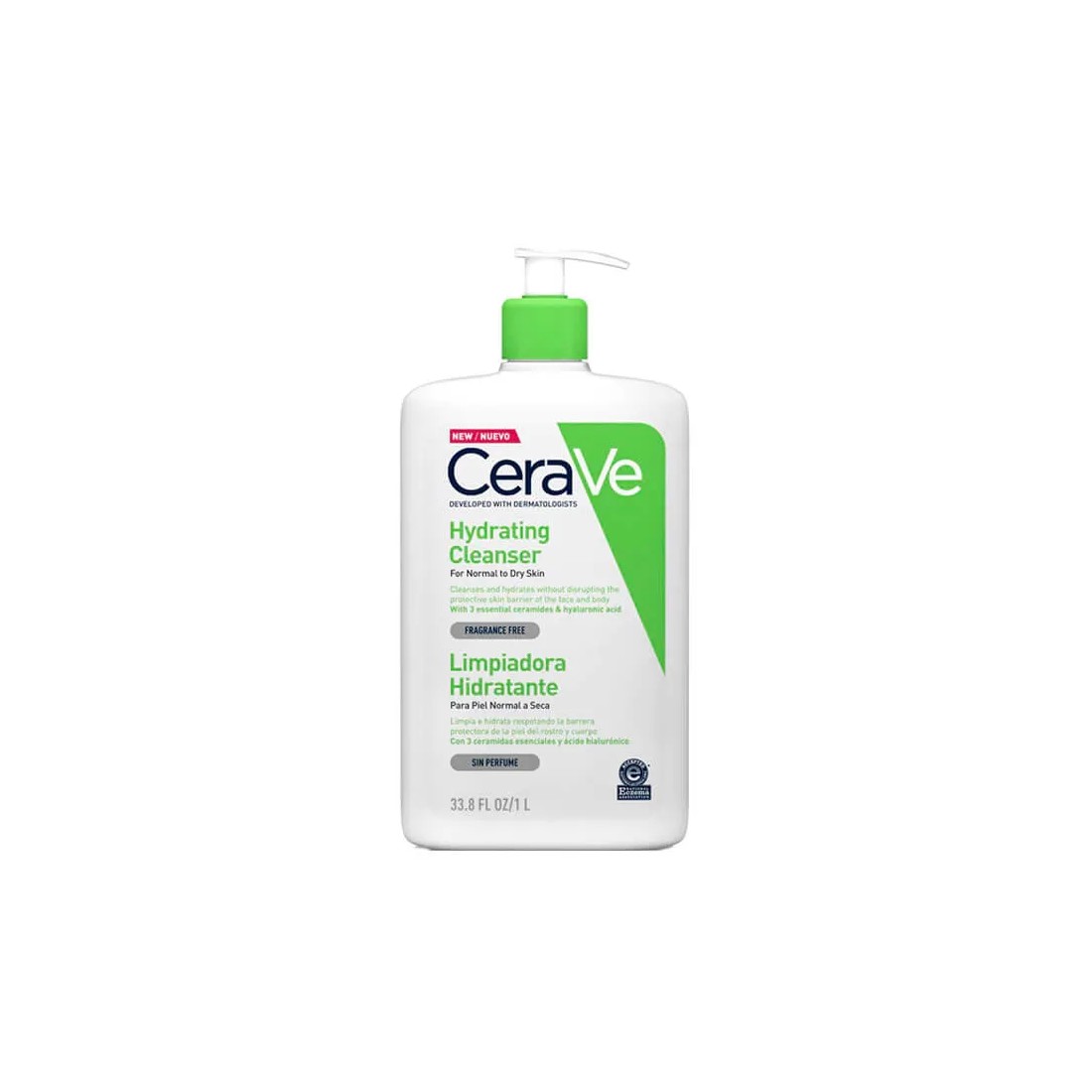 Cerave limpiador hidratante 1 litro