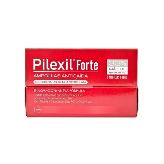 Pilexil Forte anticaída 15 ampollas de 5 ml