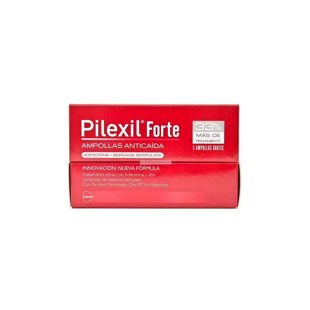 Pilexil Forte anticaída 15 ampollas de 5 ml