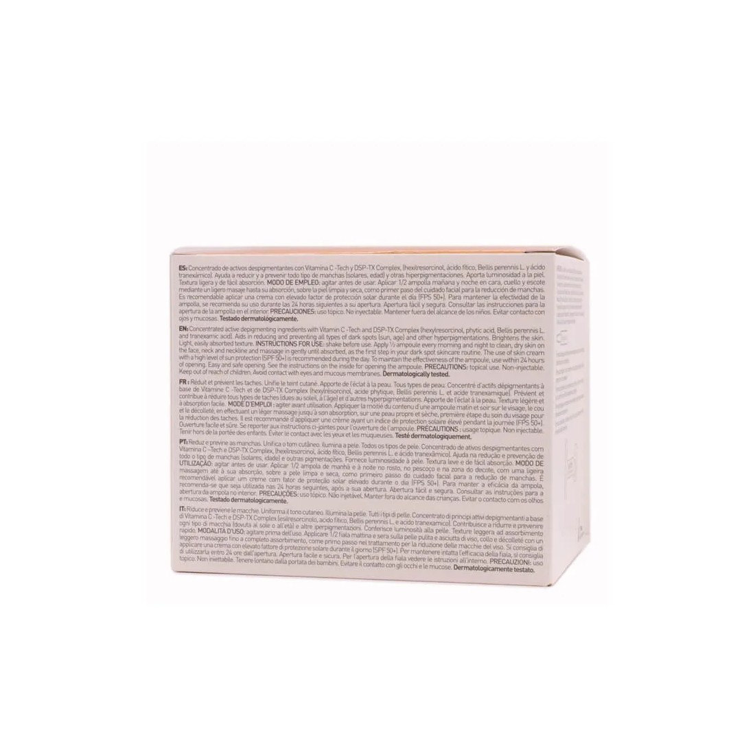 Martiderm Pigment Zero Dsp-Bright 30 ampollas información