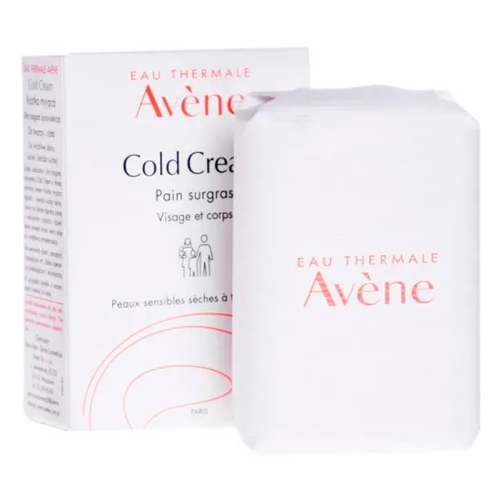 Avene Cold Cream Pan limpiador ultranutritivo 100 gr envase