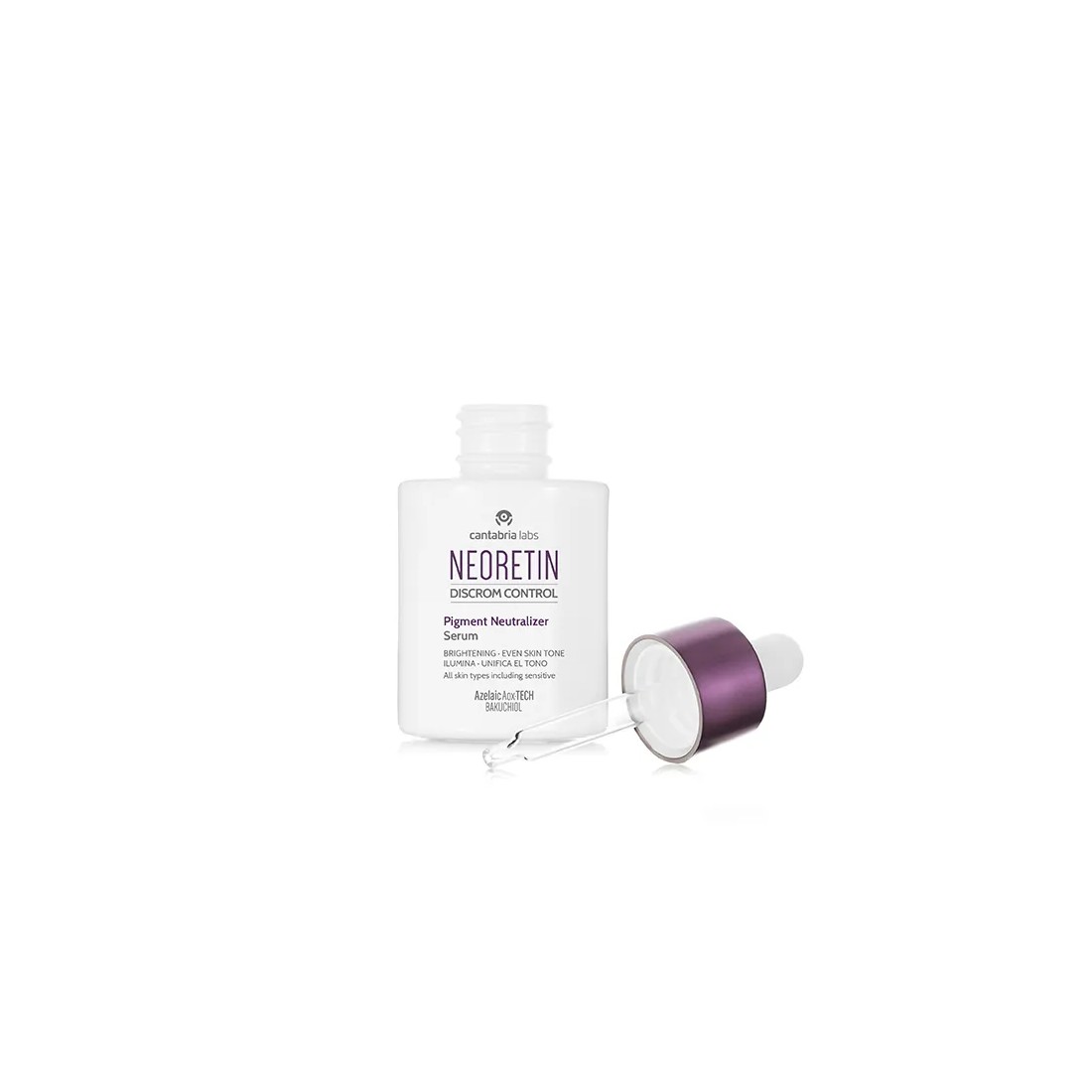 Neoretin Discrom Control Pigment Neutralizer Serum 30 Ml bote abierto