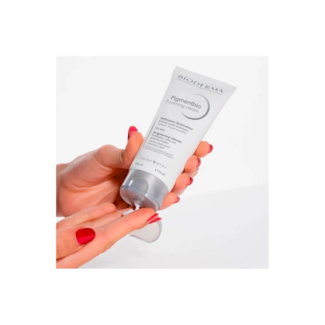 Bioderma Pigmentbio foaming cream 200 ml textura