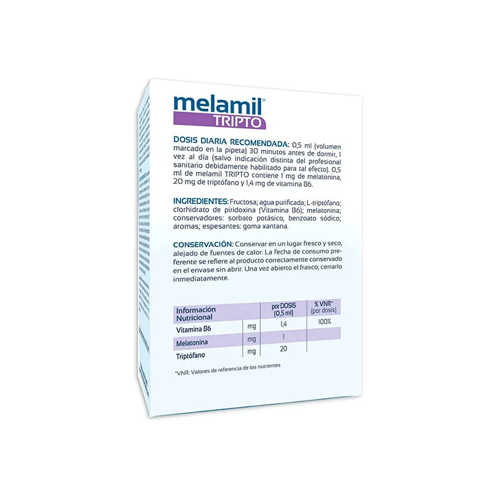 Melamil Tripto gotas 30 ml con Melatonina y Triptófano