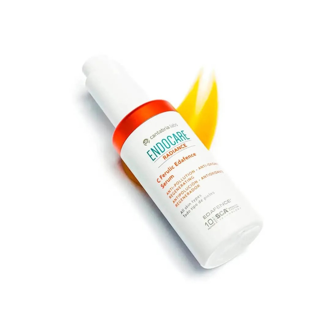 Endocare Radiance C Ferulic Edafence serum 30 ml textura