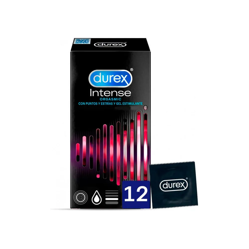 Durex Intense Orgasmic preservativos 12 uds