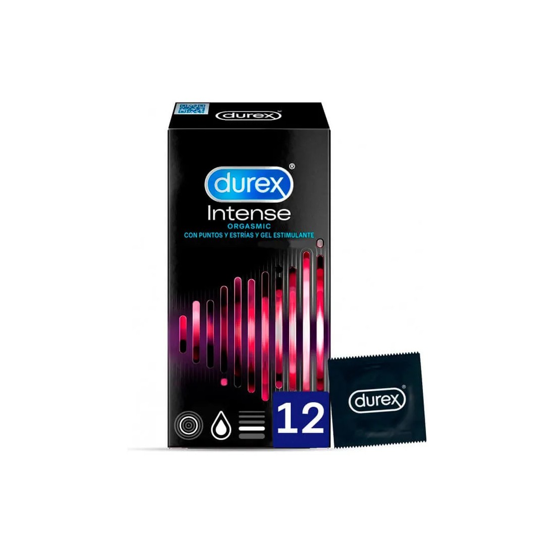 Durex Intense Orgasmic preservativos 12 uds