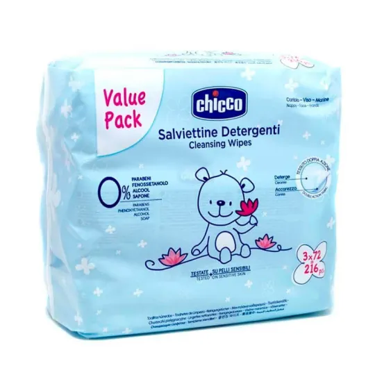 Chicco toallitas Pack 3 X 72 uds