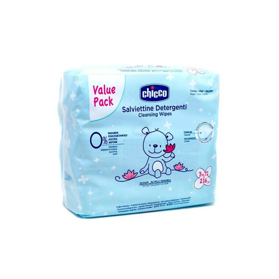 Chicco toallitas Pack 3 X 72 uds