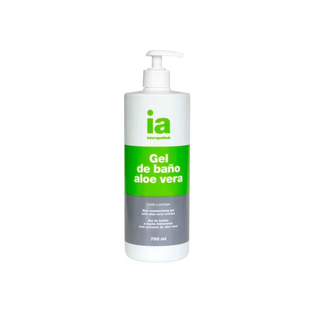 Interapothek gel de baño aloe vera 750 ml