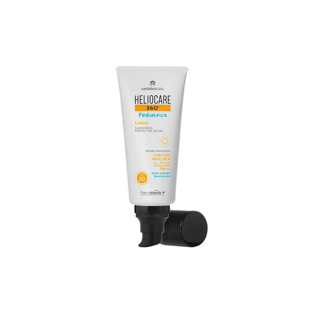 Heliocare 360º Duplo Pediatrics Lotion SPF50 2x200 ml envase