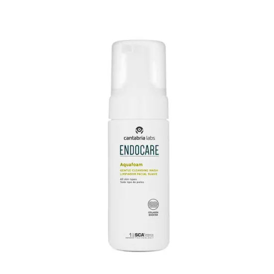 Endocare Aquafoam espuma facial limpiadora 125 ml envase