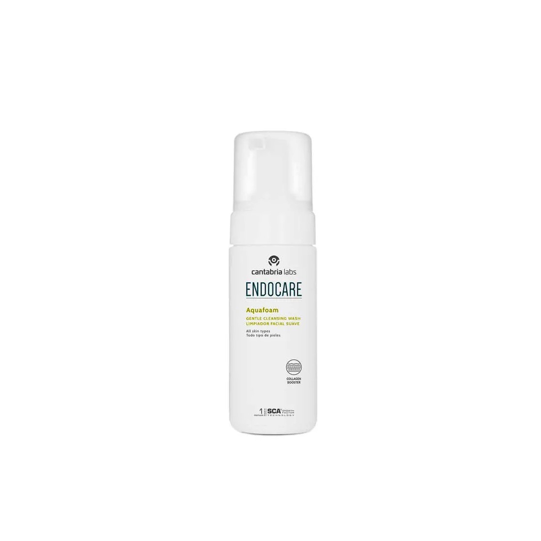 Endocare Aquafoam espuma facial limpiadora 125 ml envase