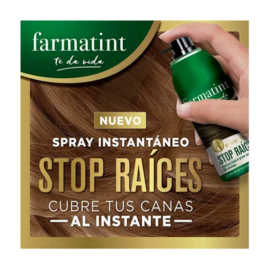 Farmatint Spray Instantáneo Stop raíces rubio claro 75 ml muestra