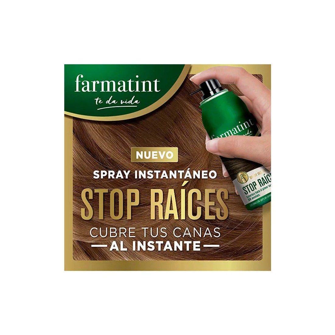 Farmatint Spray Instantáneo Stop raíces rubio claro 75 ml muestra